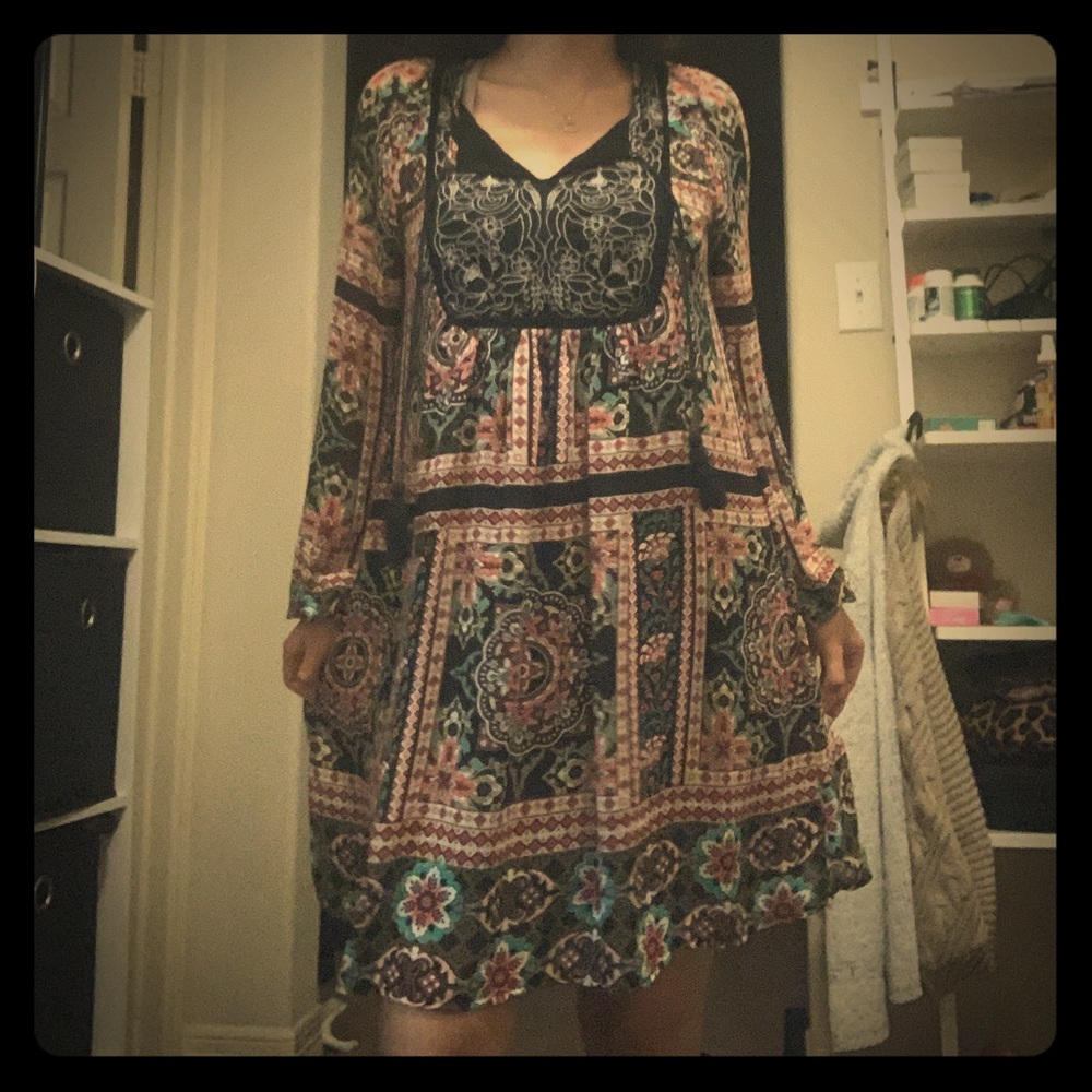 Multicolor 🎨 bohemian dress!✨